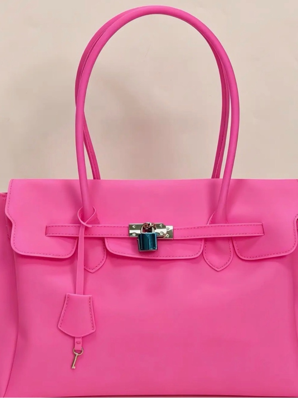Jelly FIRKIN  Handbag in Hot Pink